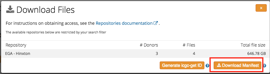 Download-EGA-Manifest
